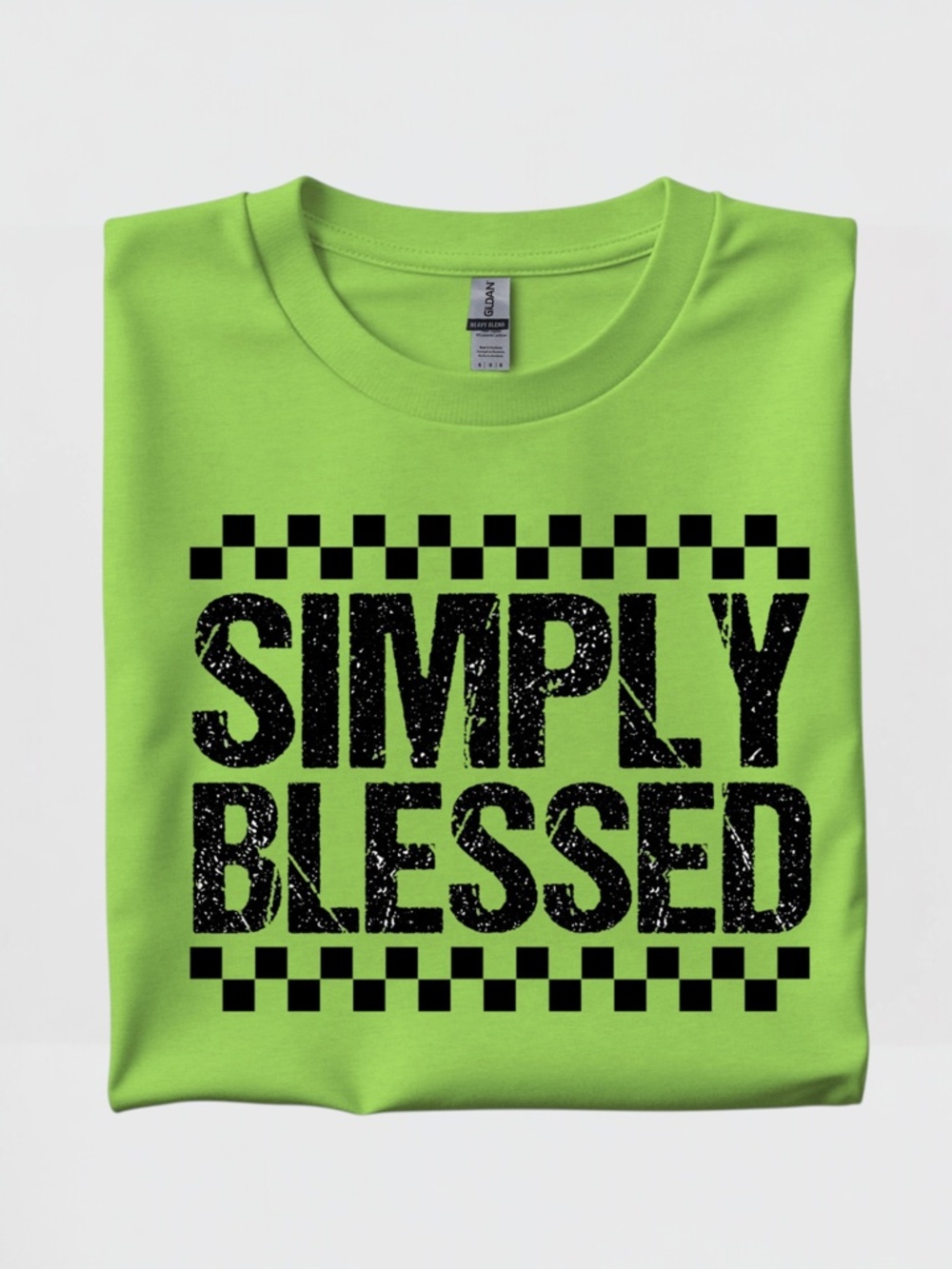 Simply Blessed T-shirt Religious Inspirational Graphiic Tee S M L XL New